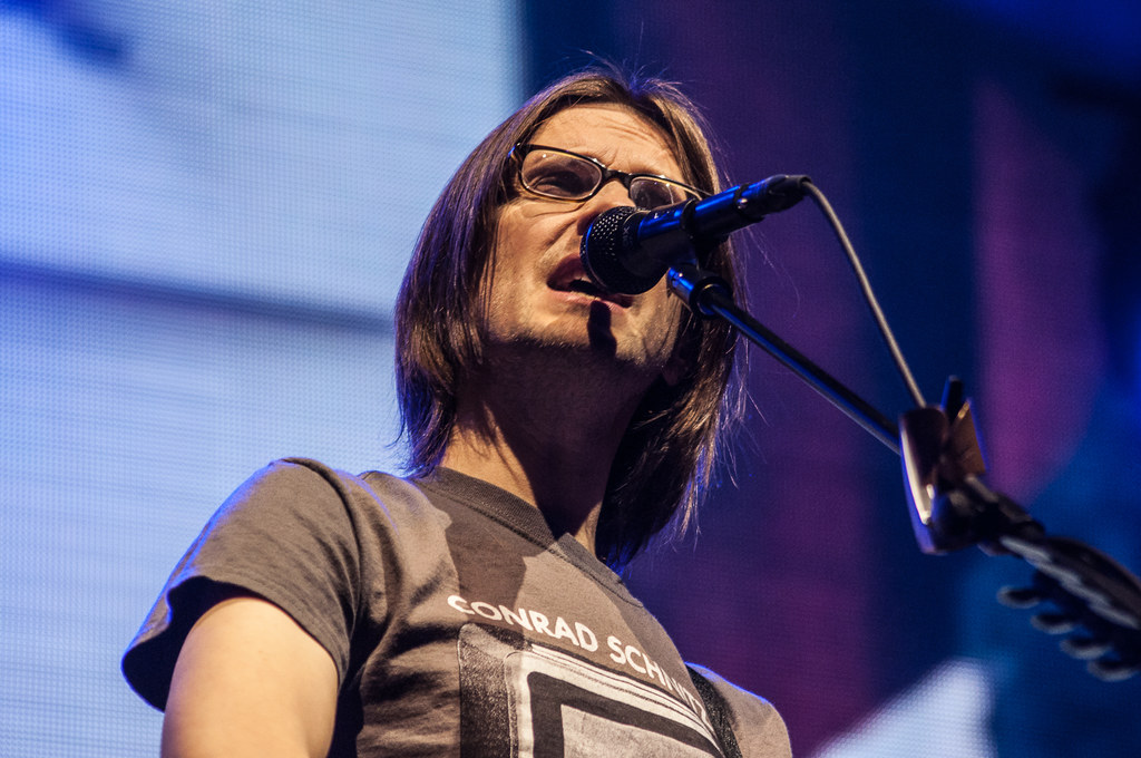 Steven Wilson w kwietniu w ICE Congress Centre w Krakowie