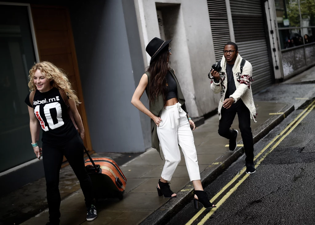 Londyński street style Londyński street style