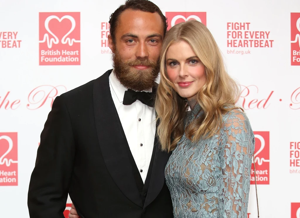 James Middleton i Donna Air - jeszcze jako para