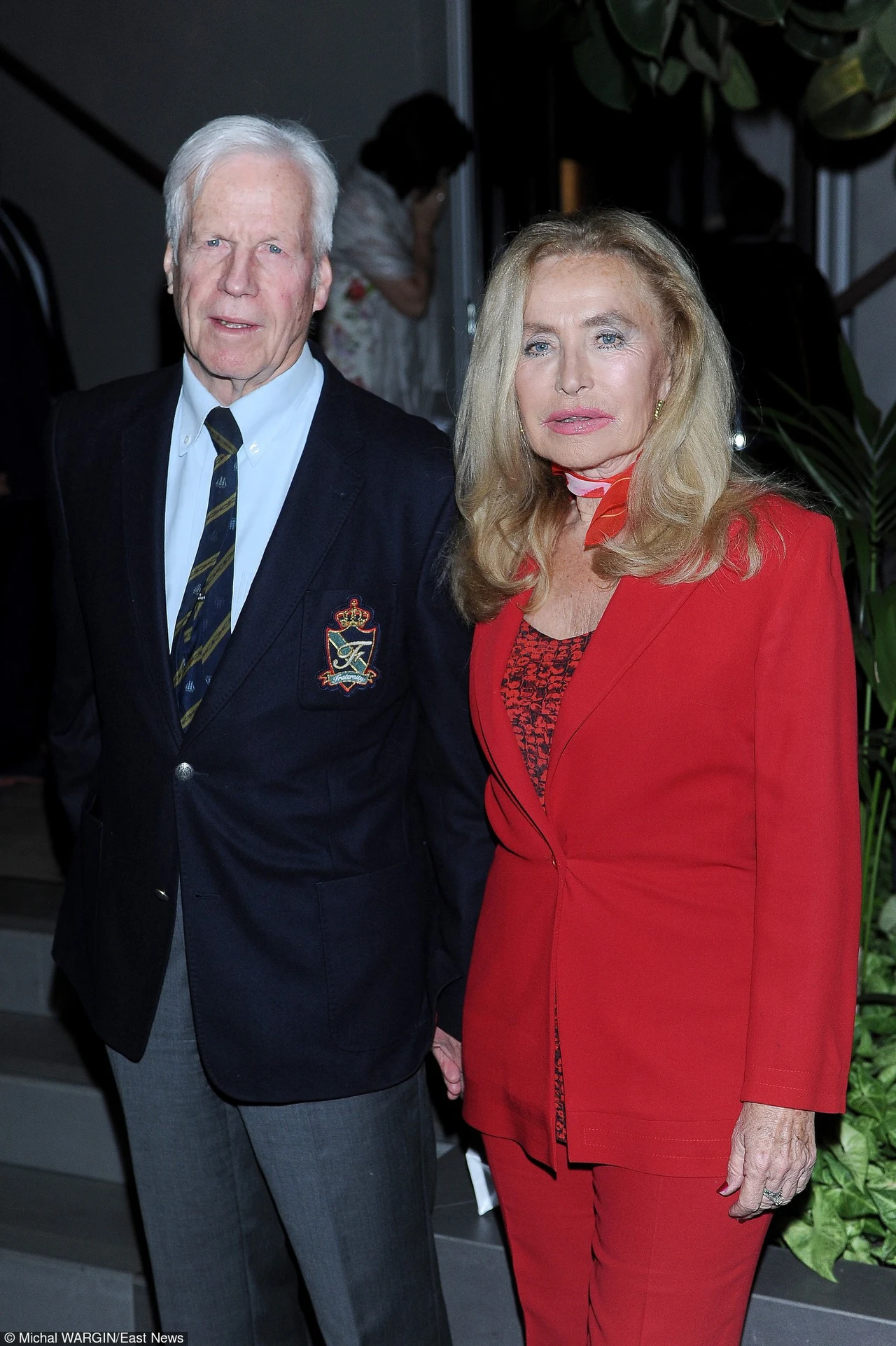 Bogumiła Wander z mężem, Krzysztofem Baranowskim 