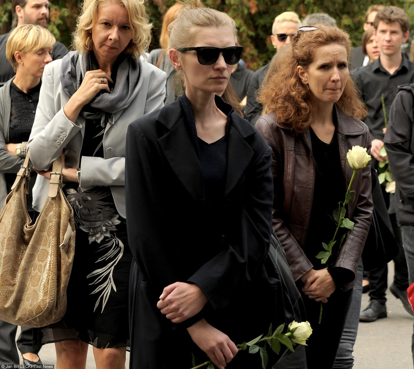 Agata Buzek (C) zagrała u Marcina Wrony w spektaklu "Moralności pani Dulskiej".