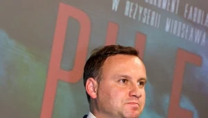 Prezydent Andrzej Duda na uroczystej premierze filmu "Pilecki"