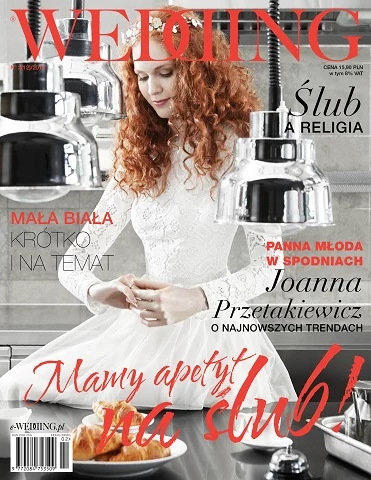 Okładka magazynu "Wedding"