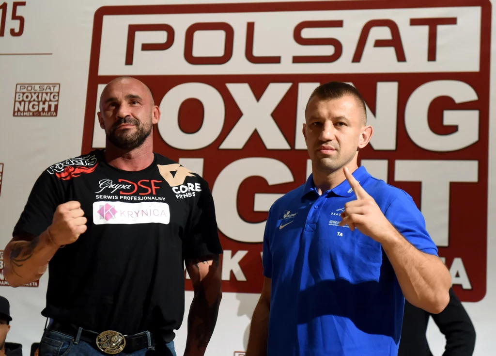 Przemysław Saleta i Tomasz Adamek