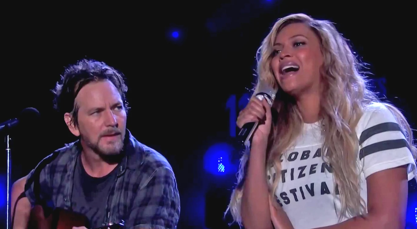Eddie Vedder i Beyonce zaśpiewali przebój Boba Marleya Eddie Vedder i Beyonce zaśpiewali przebój Boba Marleya