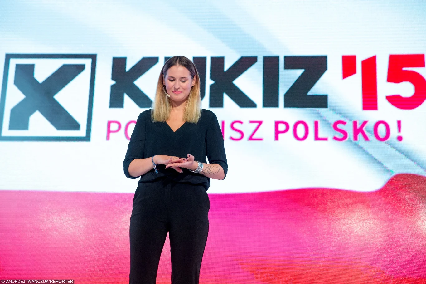 Pola Kukiz wspiera ojca w kampanii Pola Kukiz wspiera ojca w kampanii