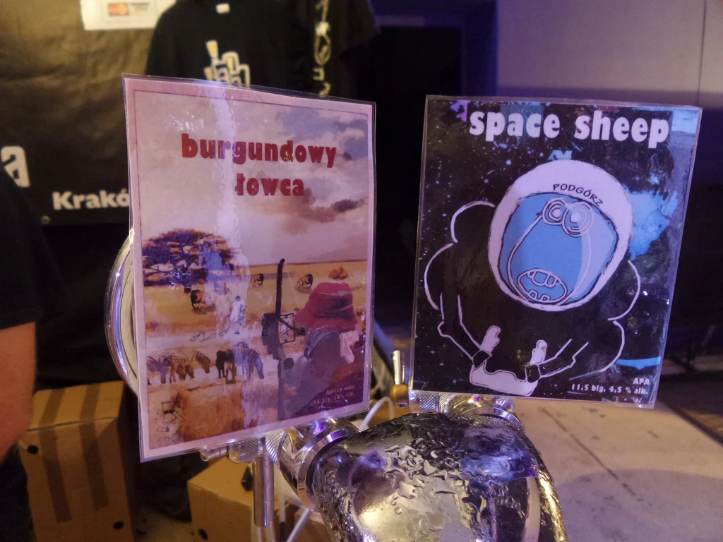 Burgundowy Łowca i Space Sheep - taki kran mógłbym mieć w domu