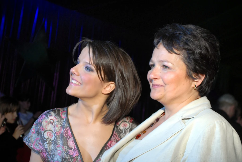 Joanna Jabłczyńska z mamą