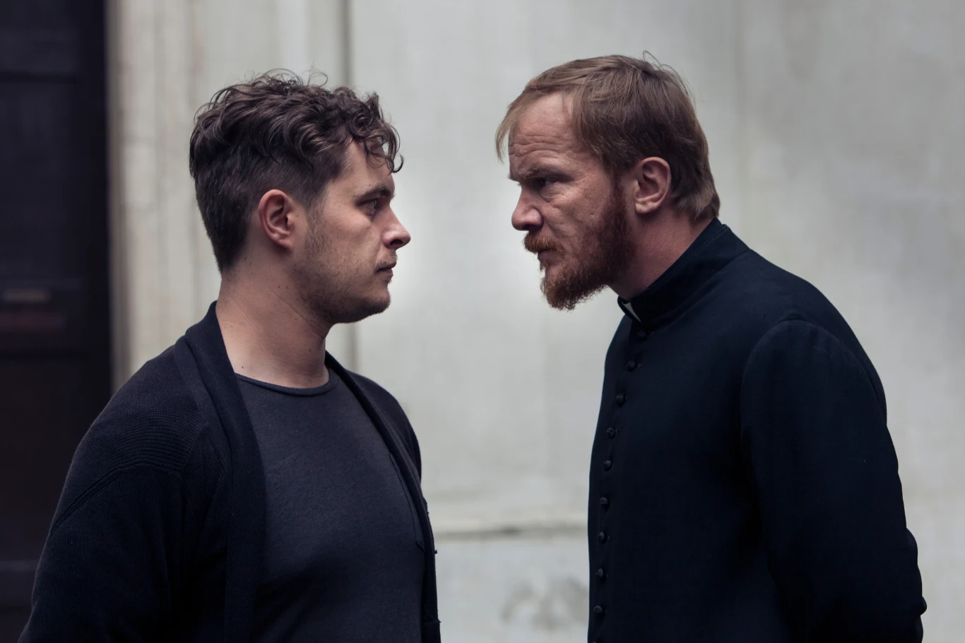 Tomasz Schuchardt i Eryk Lubos w scenie z filmu "Chemia"