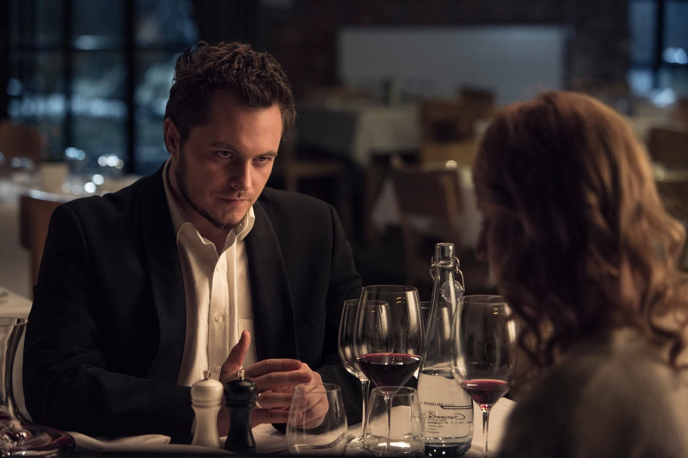 Tomasz Schuchardt i Agnieszka Żulewska w scenie z filmu "Chemia"