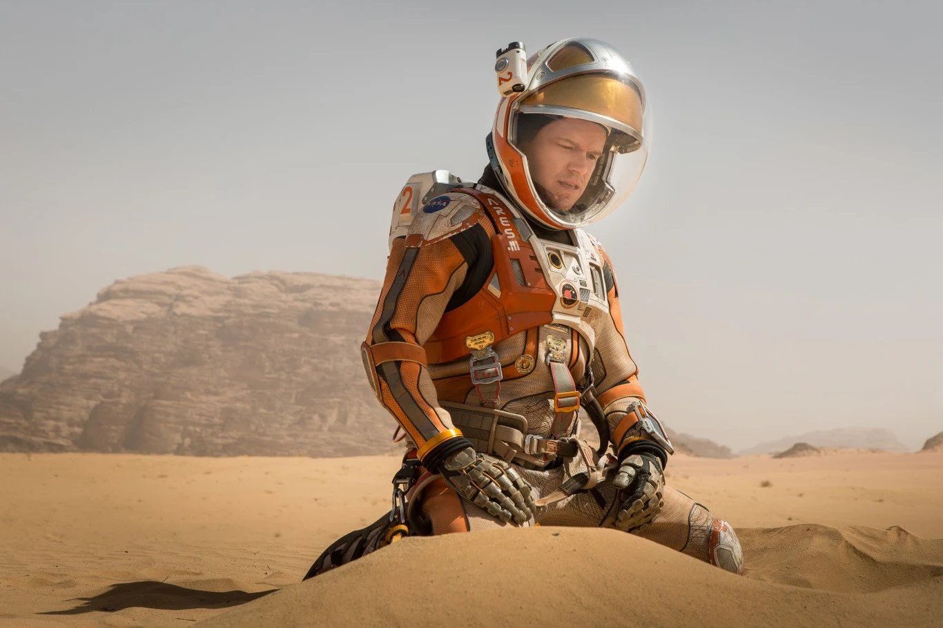 Matt Damon w filmie "Marsjanin" Matt Damon w filmie "Marsjanin"