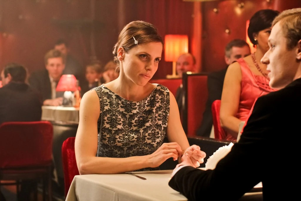 Julia Kamińska w filmie "Czerwony pająk"