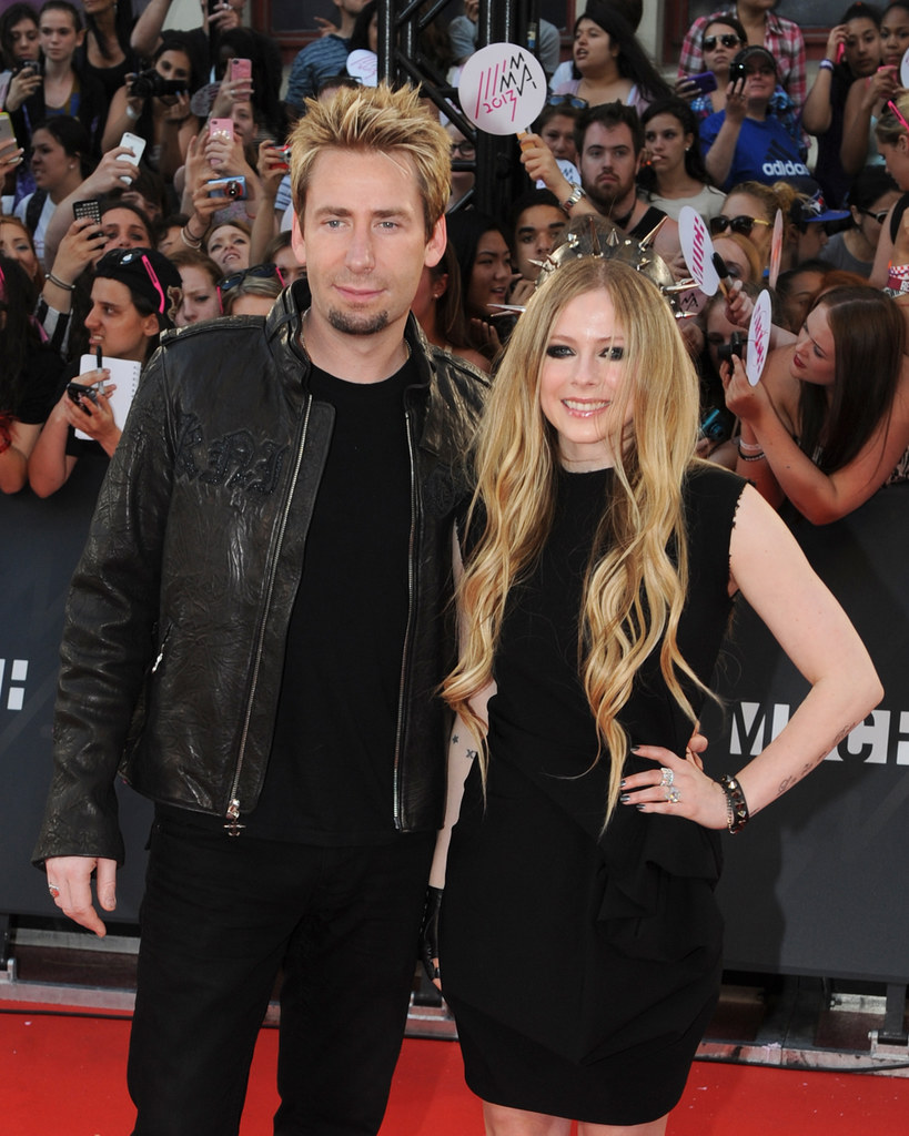 Chad Kroeger i Avril Lavigne jeszcze jako szczęśliwi małżonkowie w 2013 roku