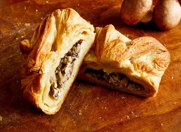 Strudel z grzybami 