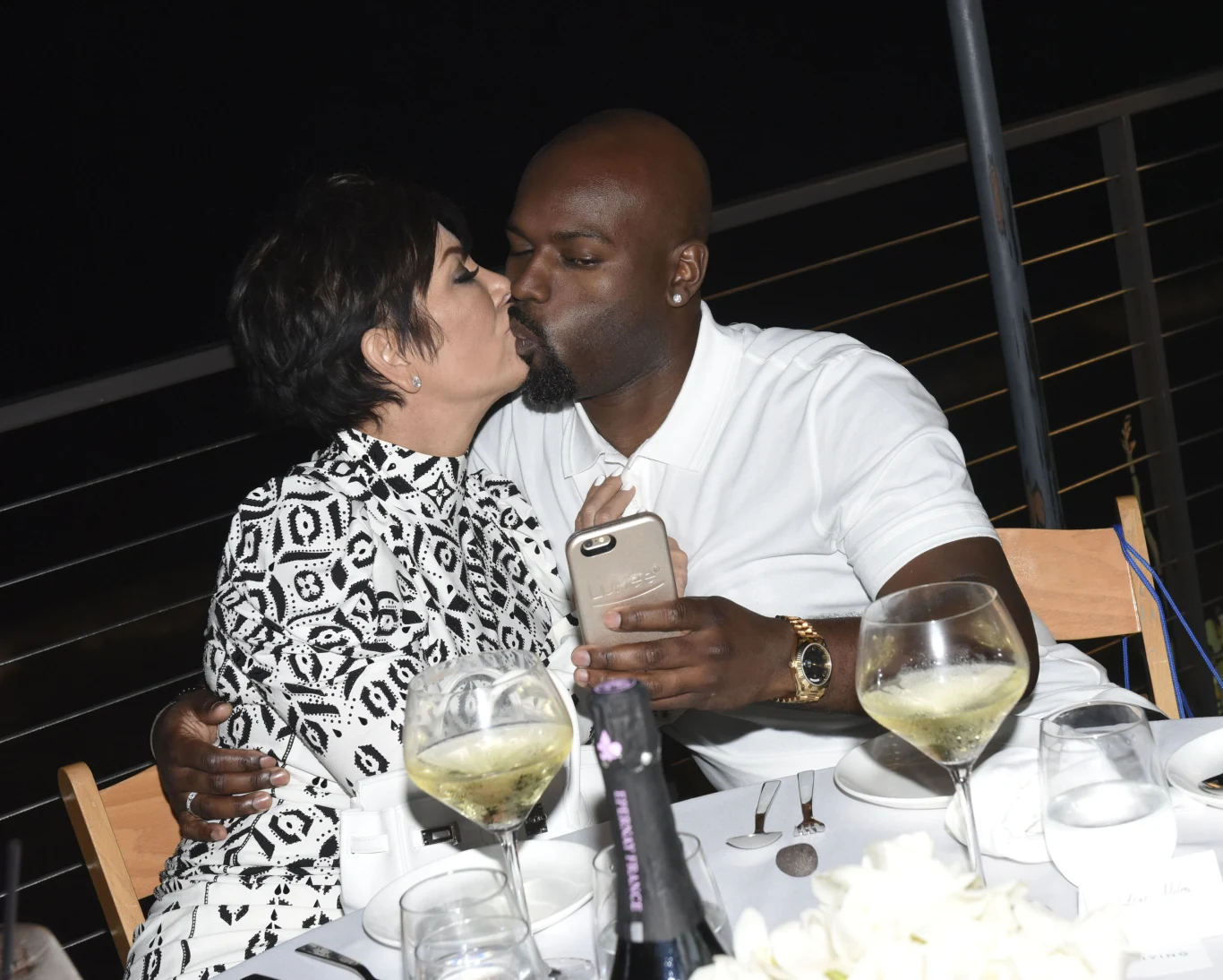 Kris Jenner i Corey Gamble Kris Jenner i Corey Gamble