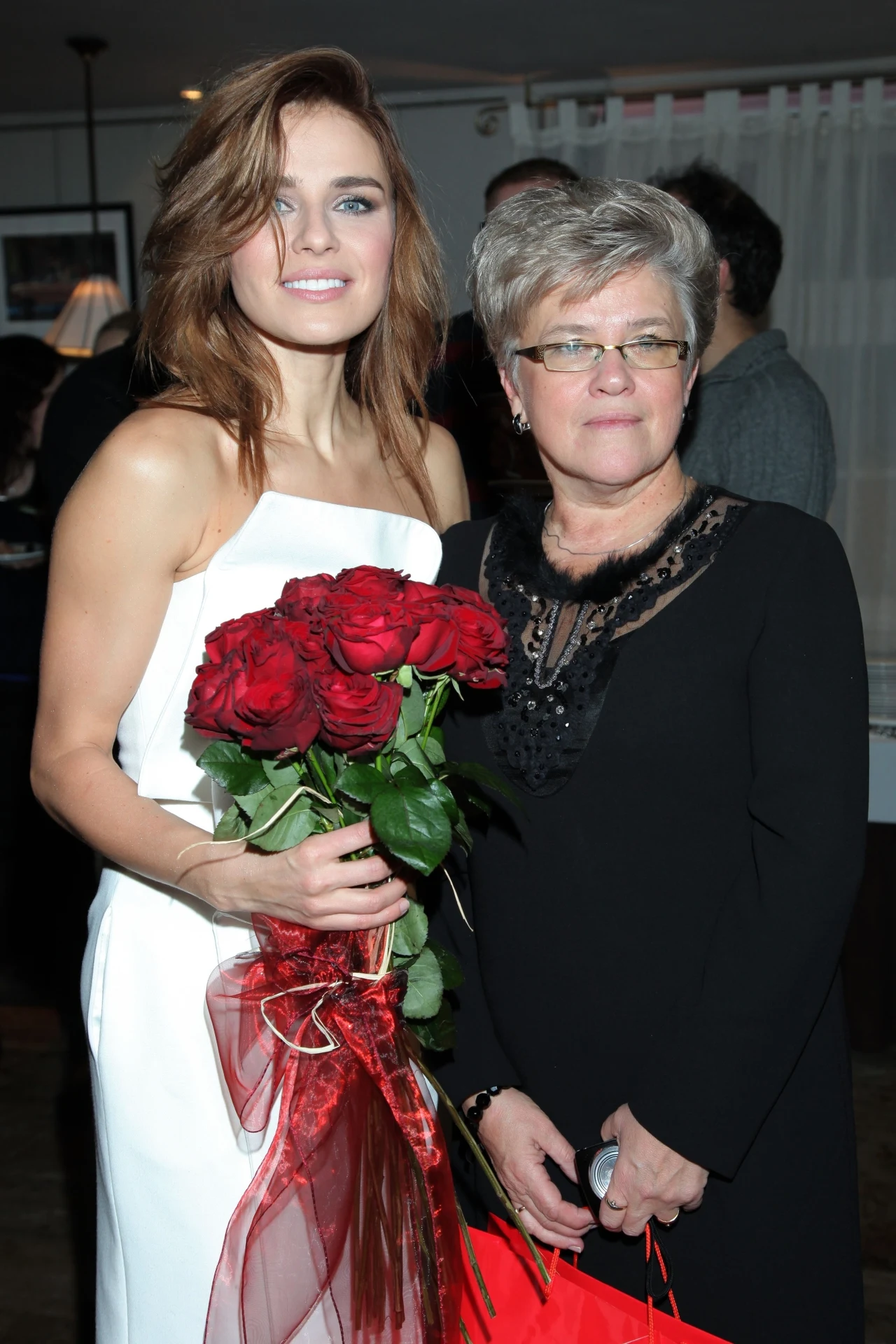 Natasza Urbańska z mamą