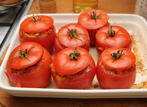 Pomidory faszerowane mięsem mielonym 