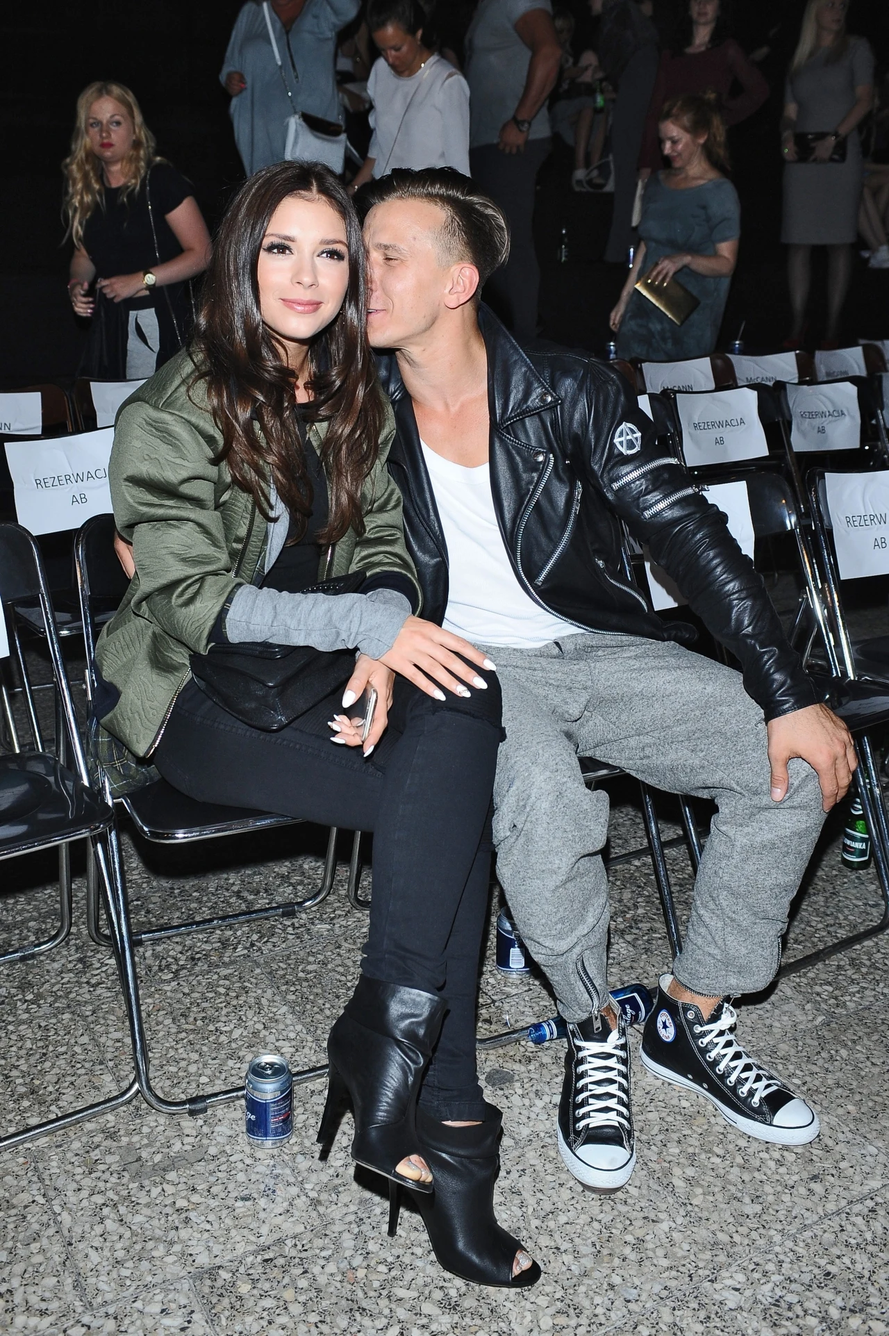 Klaudia Halejcio i Tomasz Barański