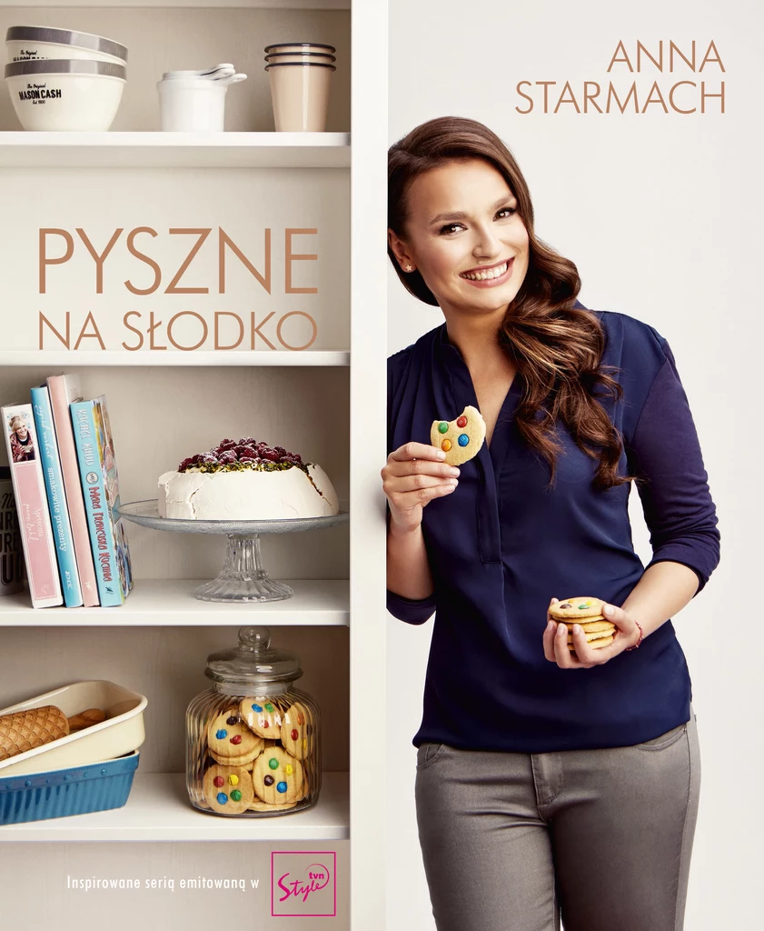 Okładka książki "Pyszne na słodko" Anny Starmach