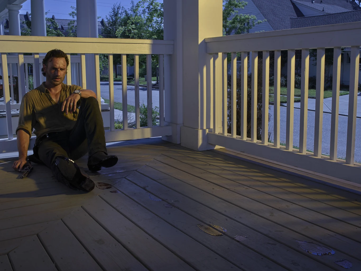 Kadr z szóstego sezonu serialu "The Walking Dead", fot. Frank Ockenfels 3 /AMC Kadr z szóstego sezonu serialu "The Walking Dead", fot. Frank Ockenfels 3 /AMC