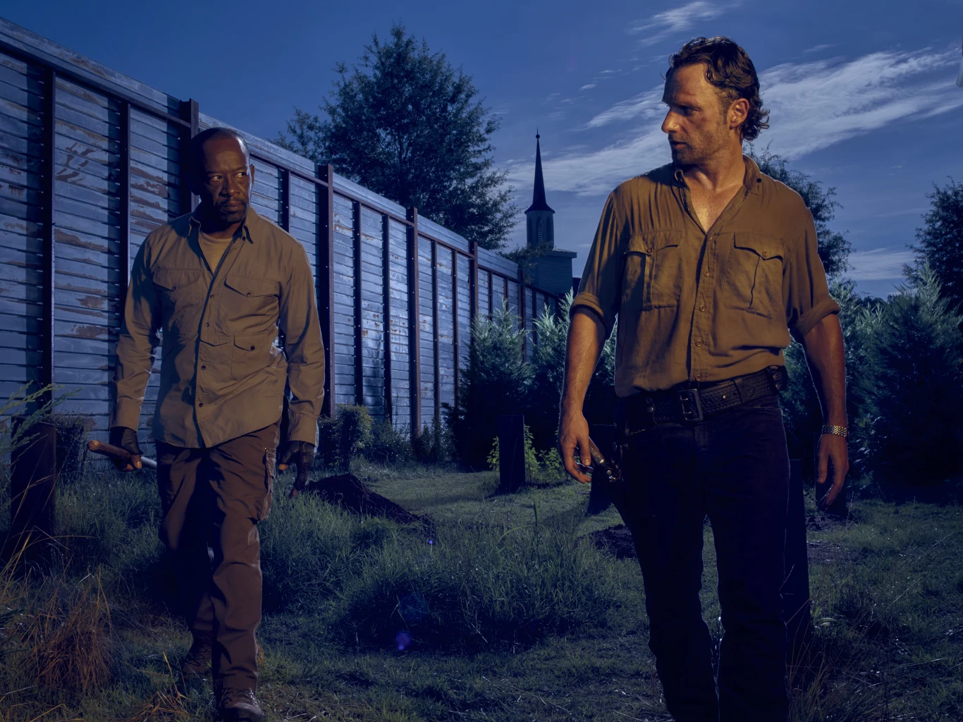 Kadr z szóstego sezonu serialu "The Walking Dead", fot. Frank Ockenfels 3 /AMC Kadr z szóstego sezonu serialu "The Walking Dead", fot. Frank Ockenfels 3 /AMC