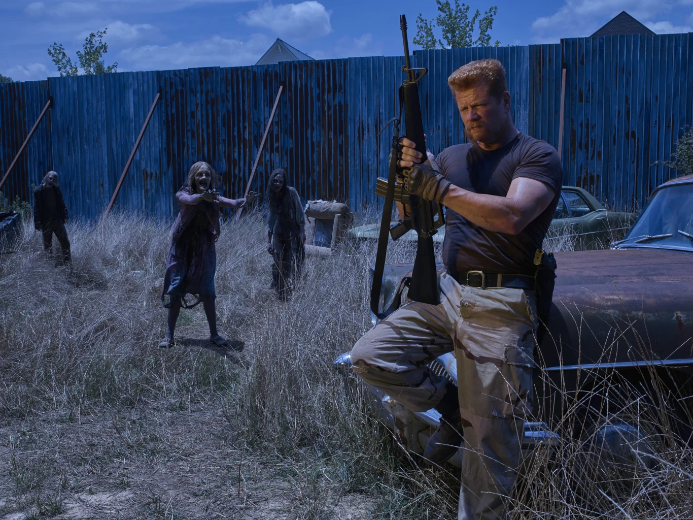 Kadr z szóstego sezonu serialu "The Walking Dead", fot. Frank Ockenfels 3 /AMC Kadr z szóstego sezonu serialu "The Walking Dead", fot. Frank Ockenfels 3 /AMC