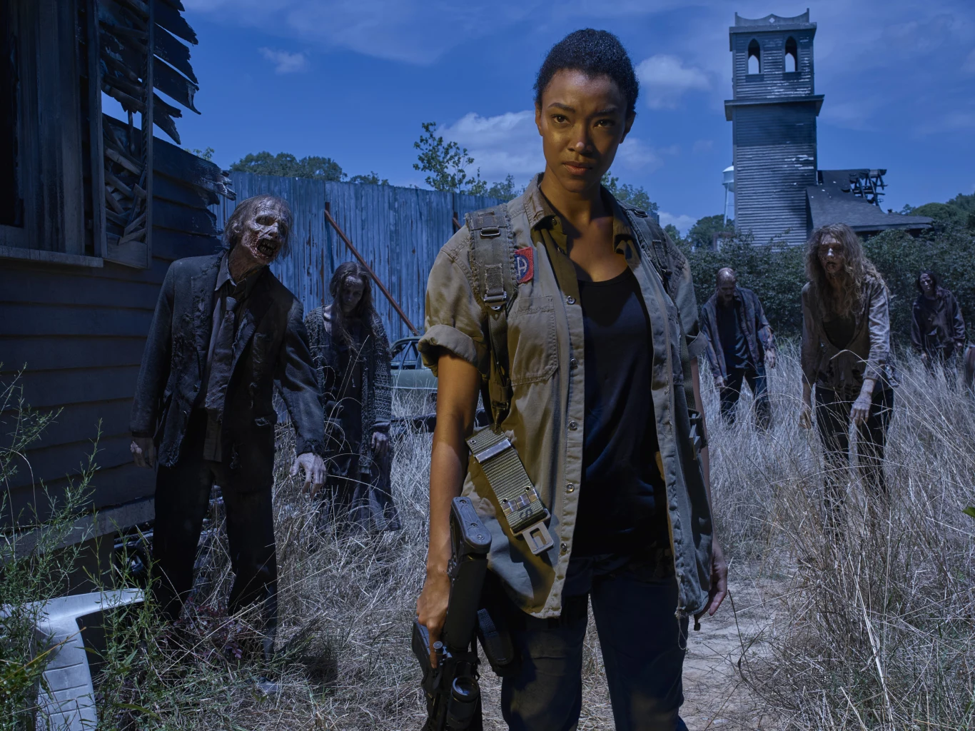 Kadr z szóstego sezonu serialu "The Walking Dead", fot. Frank Ockenfels 3 /AMC Kadr z szóstego sezonu serialu "The Walking Dead", fot. Frank Ockenfels 3 /AMC