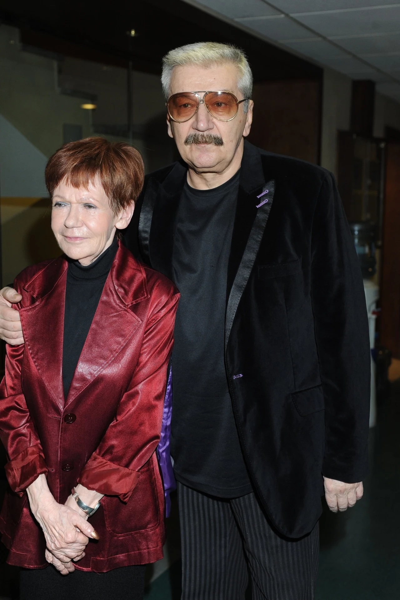 Maria Czubaszek i Wojciech Karolak Maria Czubaszek i Wojciech Karolak