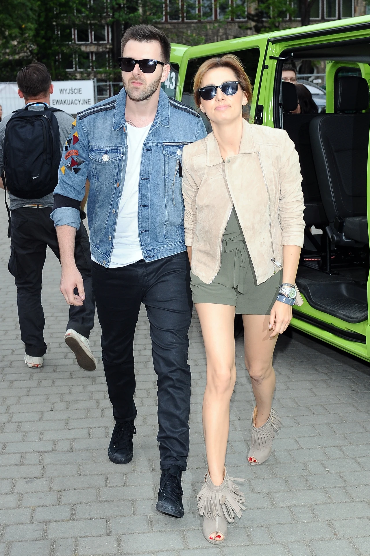 Grzegorz Hyży z nową żoną Grzegorz Hyży z nową żoną