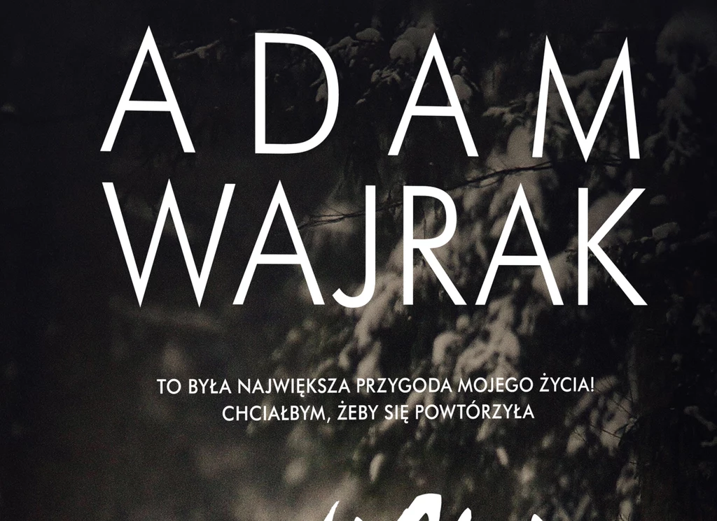 Fragment okładki książki Adama Wajraka "Wilki"
