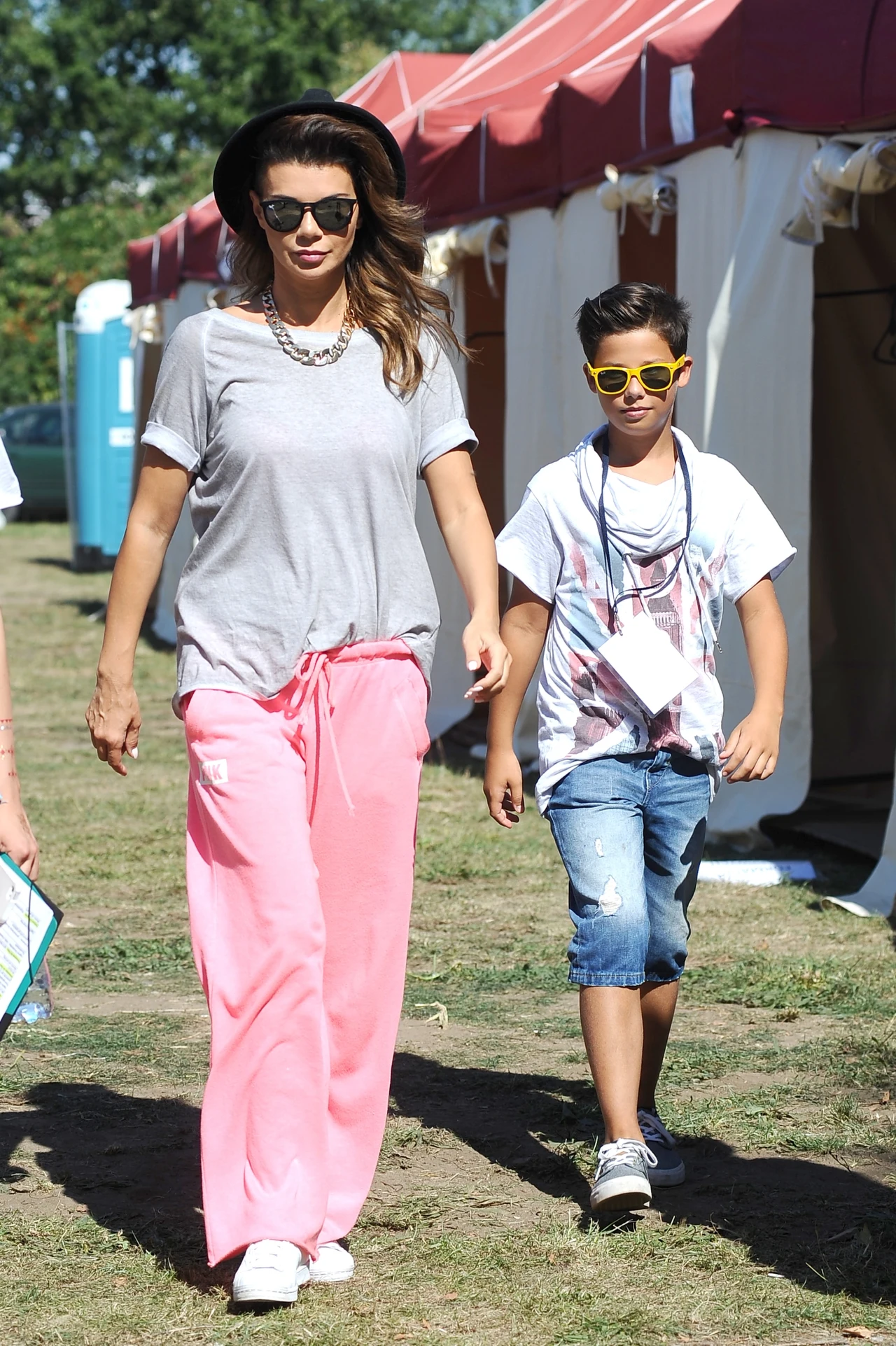 Edyta Górniak z synem Edyta Górniak z synem