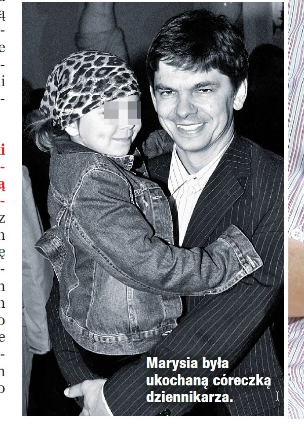 Filip Łobodziński z małą Marysią Filip Łobodziński z małą Marysią