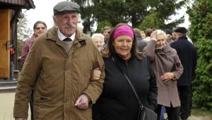 Marta Lipińska i Franciszek Pieczka  