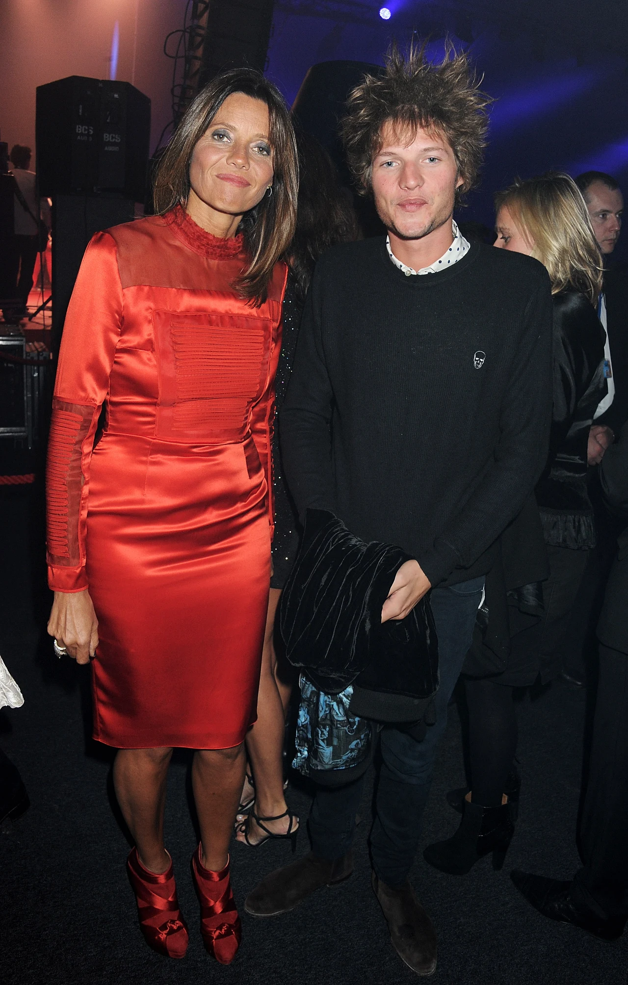 Nikolai von Bismarck z mamą Nikolai von Bismarck z mamą