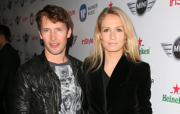 James Blunt z żoną James Blunt z żoną