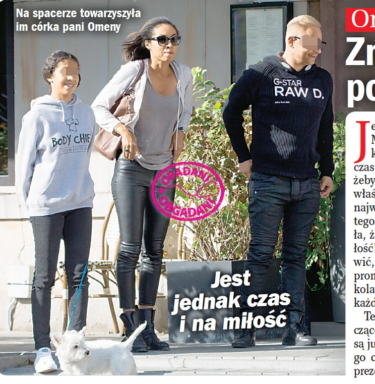 Omenaa Mensah na spacerze Omenaa Mensah na spacerze