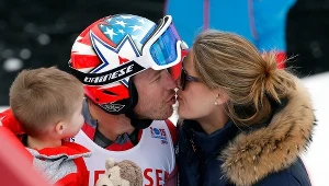 Bode Miller z żoną Morgan