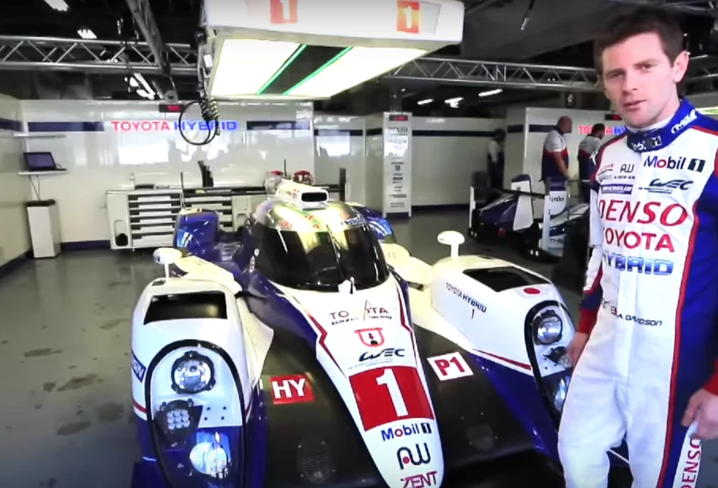 Anthony Davidson i Toyota TS040 Hybrid