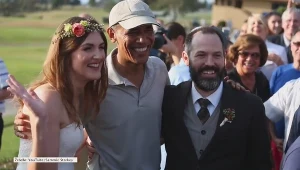 Barack Obama złożył chętnie pozował do zdjęć