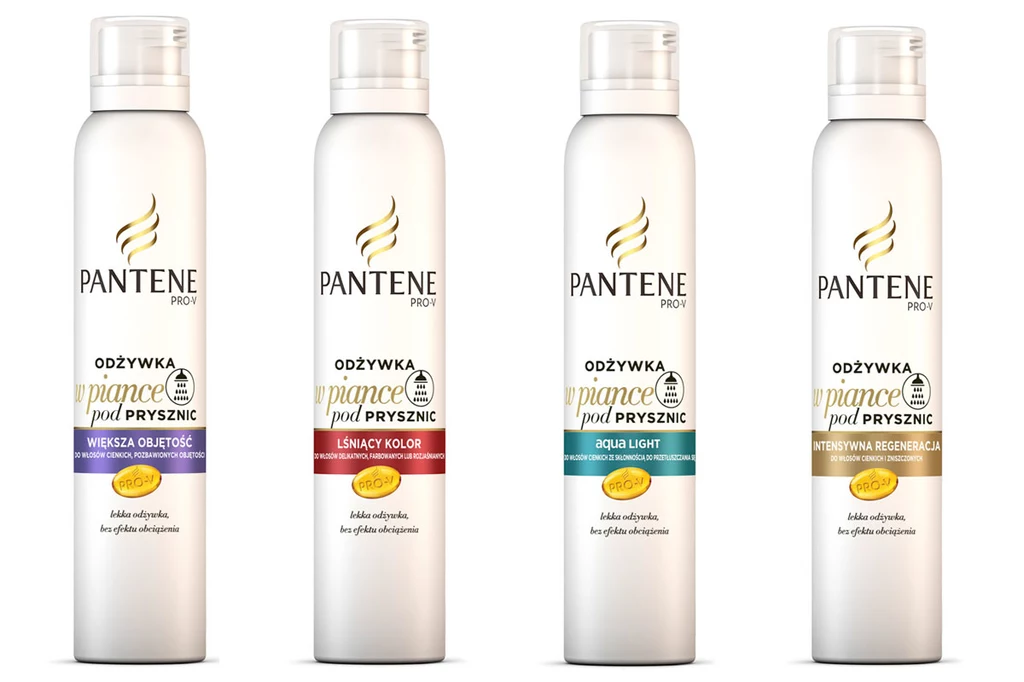 Pantene: Lekkie Odżywki w Piance