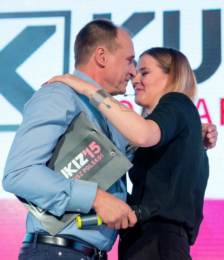 Paweł Kukiz z córką Polą Paweł Kukiz z córką Polą