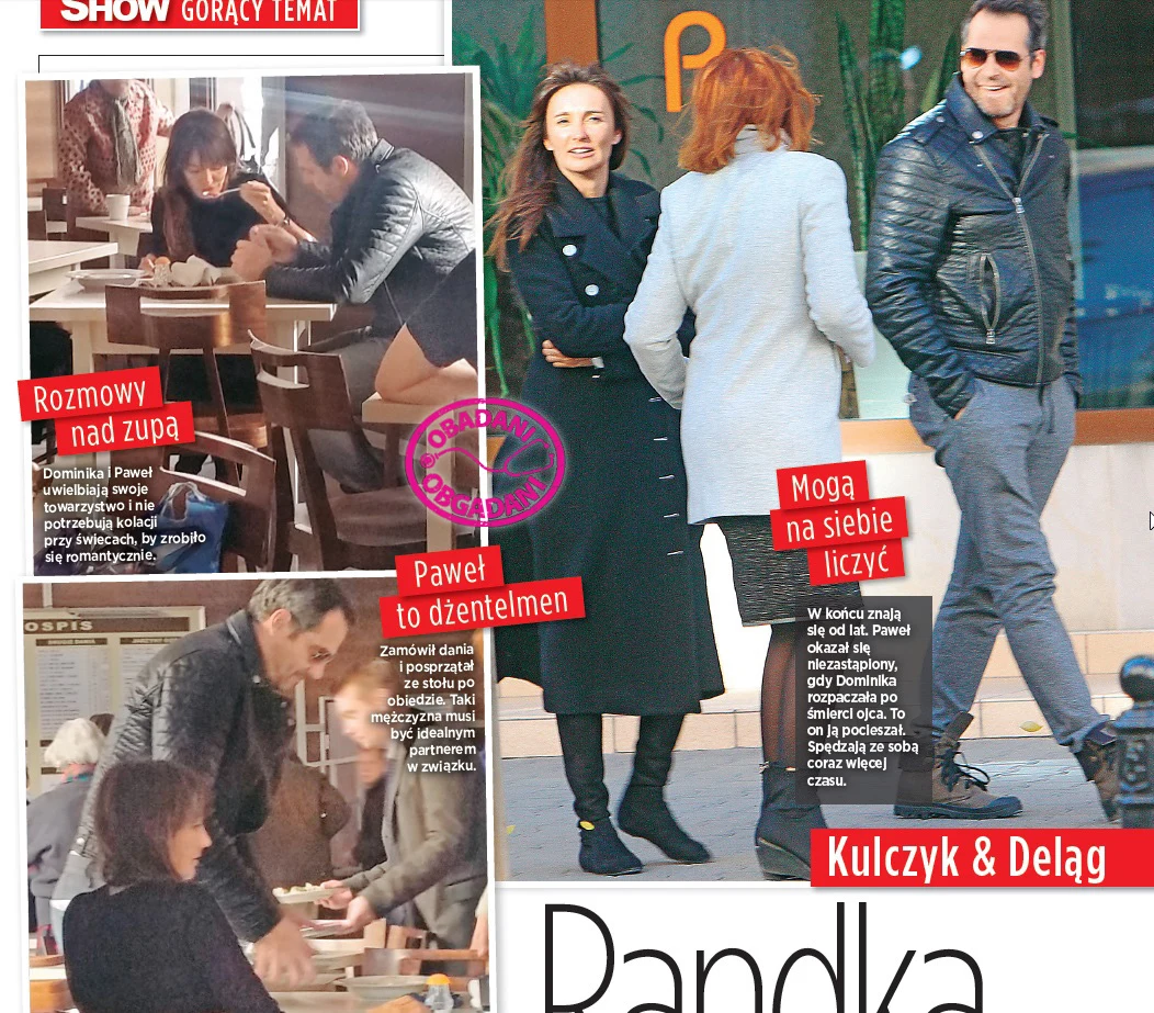 Dominika Kulczyk zjedli obiad w barze mlecznym