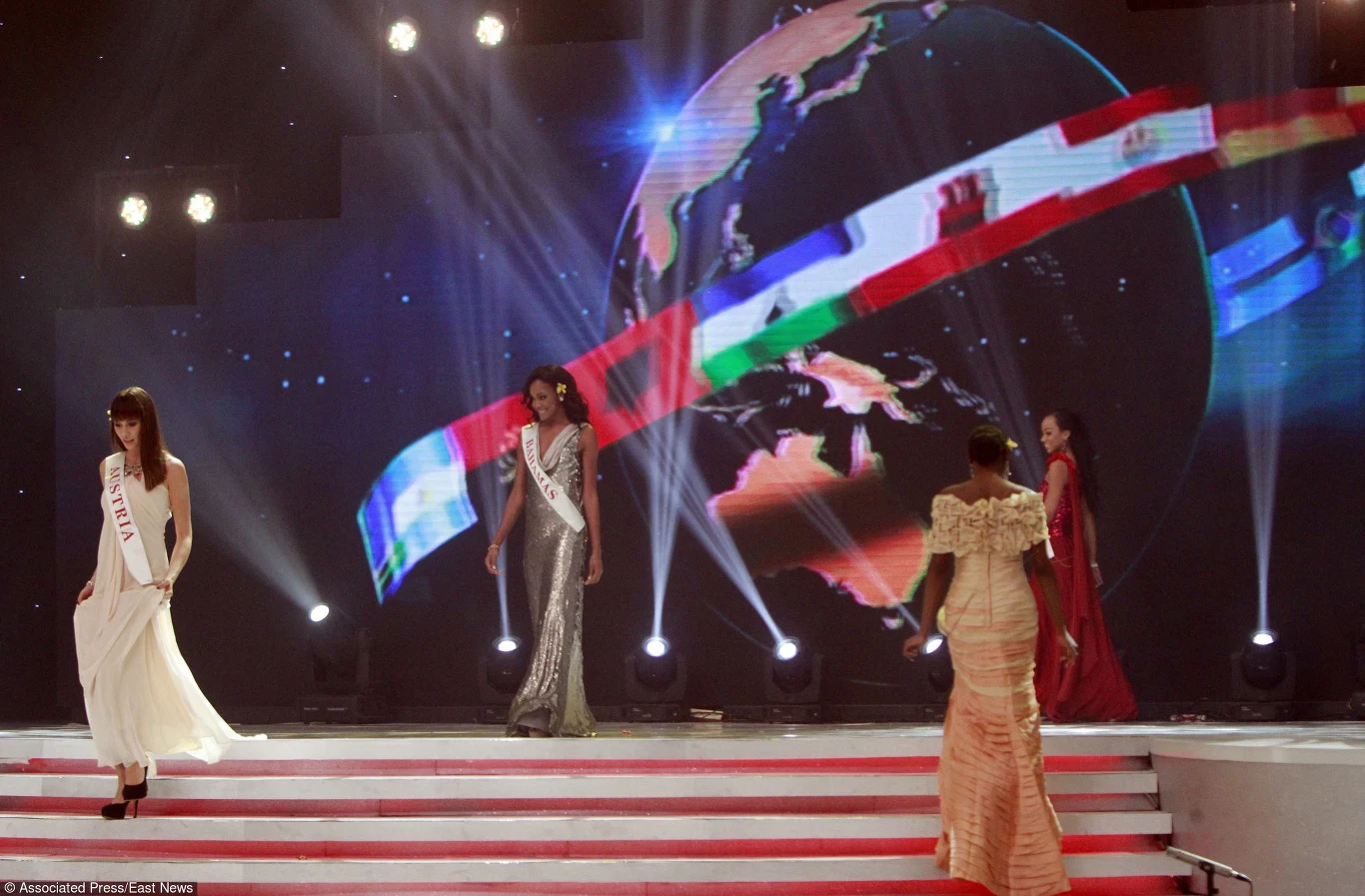 Ena podczas wyborówn miss