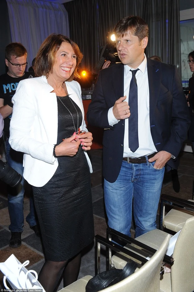 Iwona Lewandowska i Cezary Kucharski, był trener Roberta Iwona Lewandowska i Cezary Kucharski, był trener Roberta