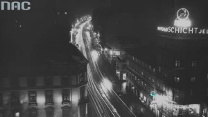 Nowy Świat widziany z gmachu Banku Gospodarstwa Krajowego 