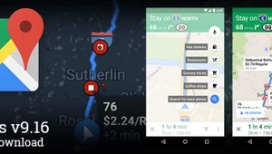 Mapy Google 9.16 - z dojazdem do stacji benzynowej