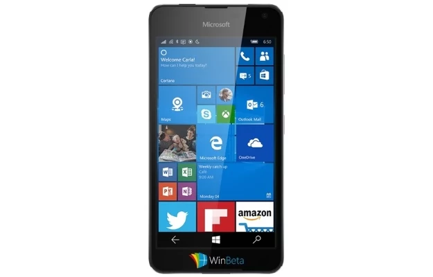 Czy tak wygląda Lumia 650?