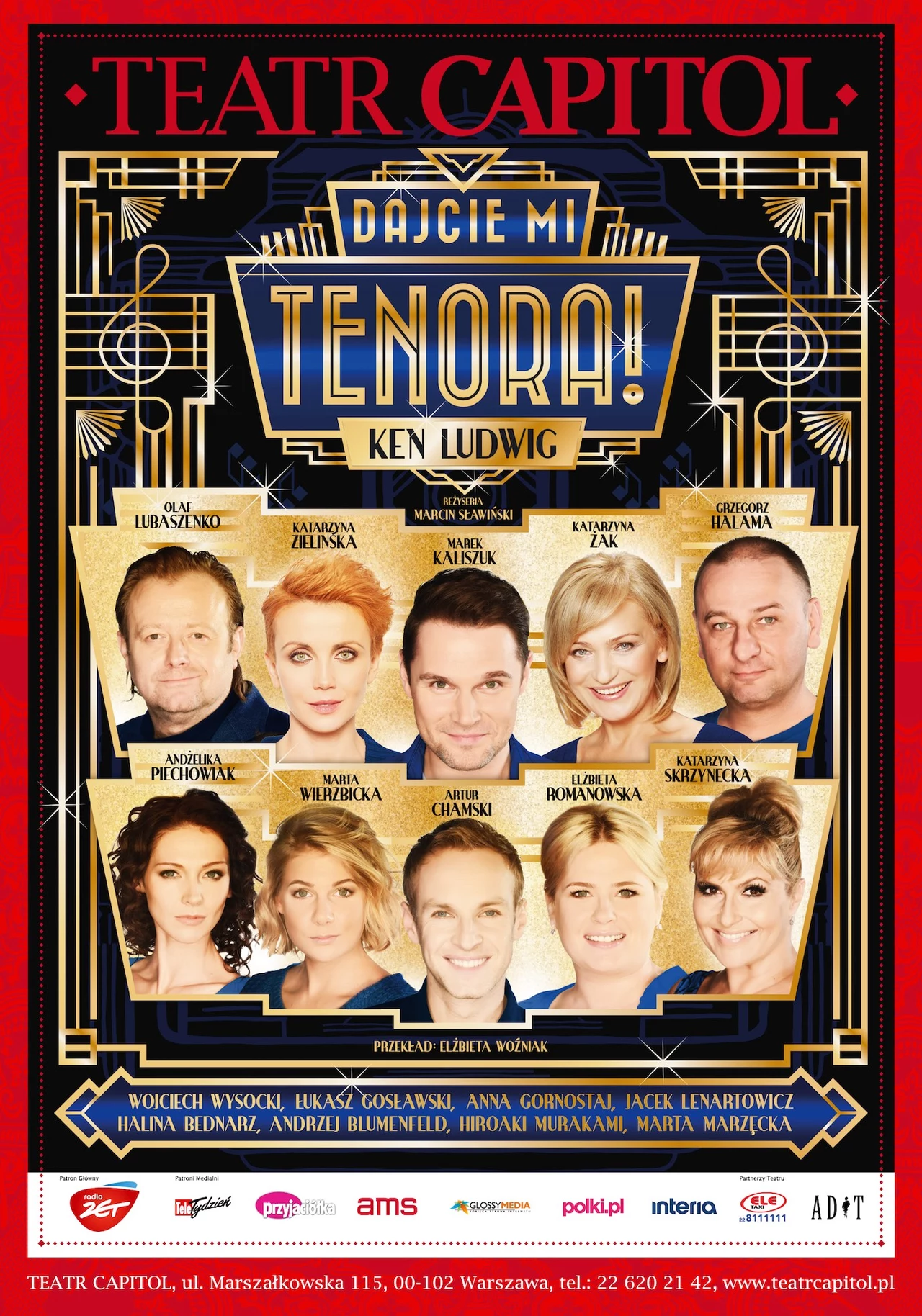 "Dajcie mi tenora!" w Teatrze Capitol "Dajcie mi tenora!" w Teatrze Capitol