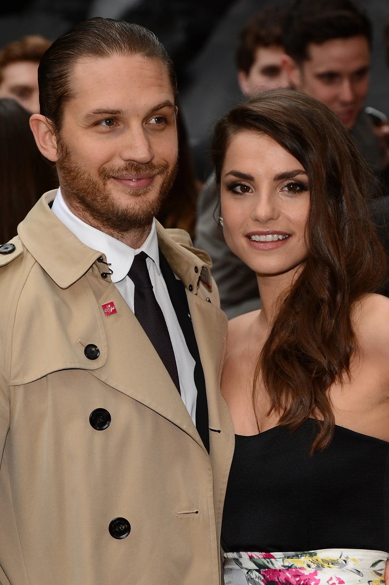 Tom Hardy z żoną Tom Hardy z żoną