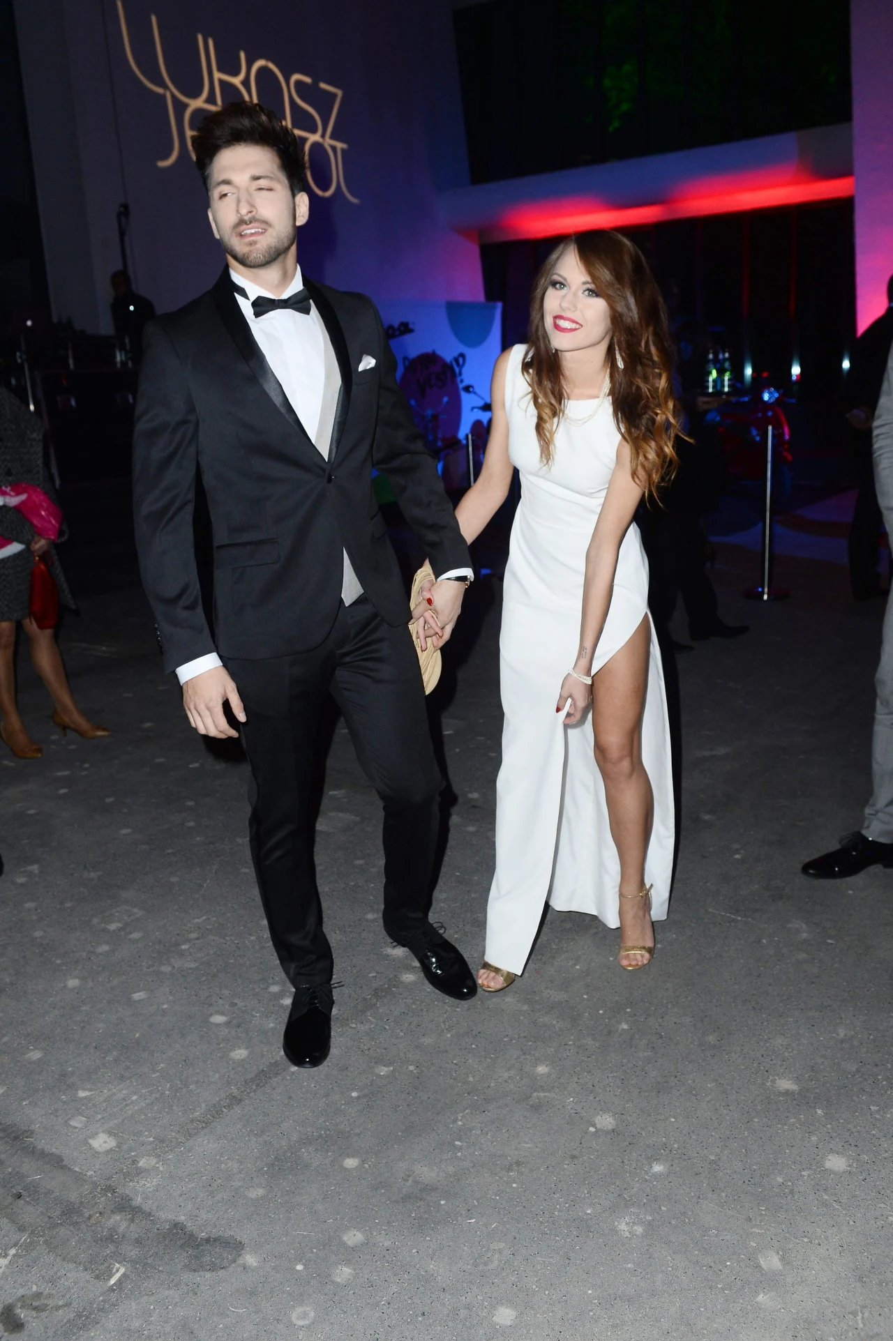 Rafał Maślak ze swoją dziewczyną